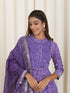 MULMUL AARYA BLOCK PRINTED KURTA-PANTS & DUPATTA SET MULMUL AARYA BLOCK PRINTED KURTA-PANTS & DUPATTA SET